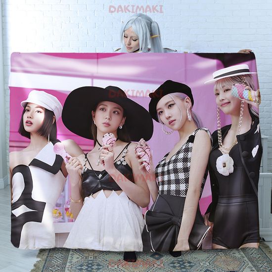 Плед Блэкпинк арт. 104 (флис), 150х130 и 200х140 см