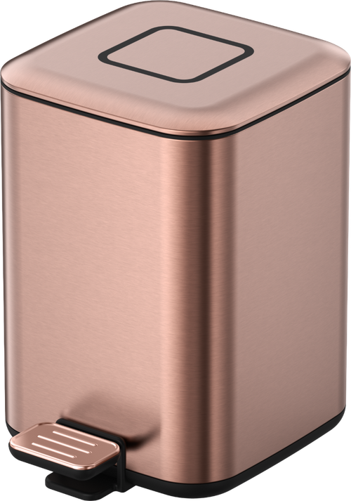 Ведро квадратное COPPER BRUSHED