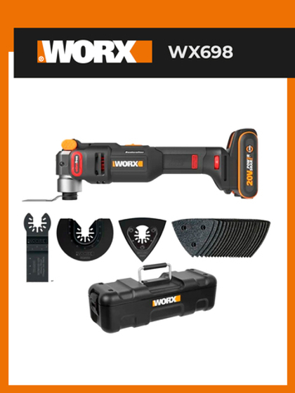 Реноватор аккумуляторный бесщеточный WORX WX698