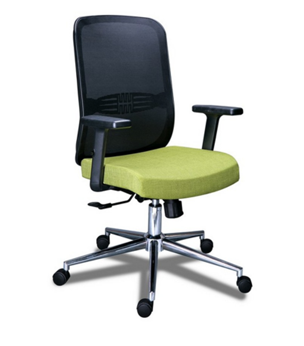 Кресло для персонала ТАЙМ RSJ ХРОМ ПАУК