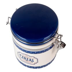 Банка для сыпучих продуктов (клипс) " " 11,5х10х11,5см v=480мл (подарочная упаковка)