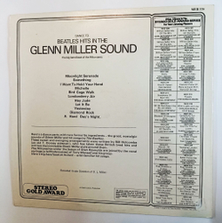 Винтажная виниловая пластинка LP The Hiltonaires Dance To Beatles Hits In The Glenn Miller Sound (UK 1971)
