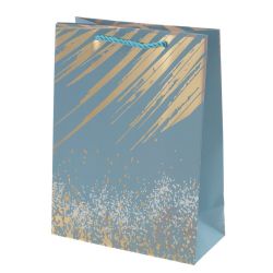 GAEM Пакет подарочный (бумага 210г/м2, блок микс 12шт), L18 W9 H24 см, 4в.