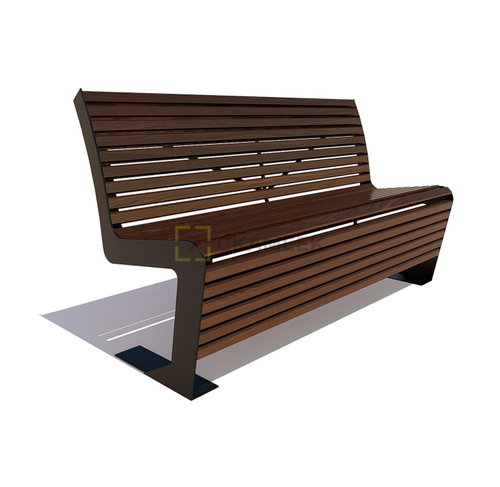 Скамейка парковая «Пушкино» (1,8 термоясень)