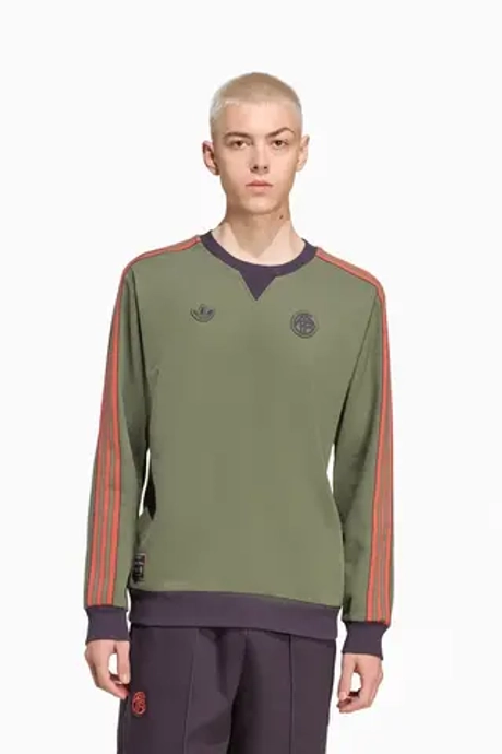 Кофта adidas FC Bayern 25/26 Terrace Icons - зеленый