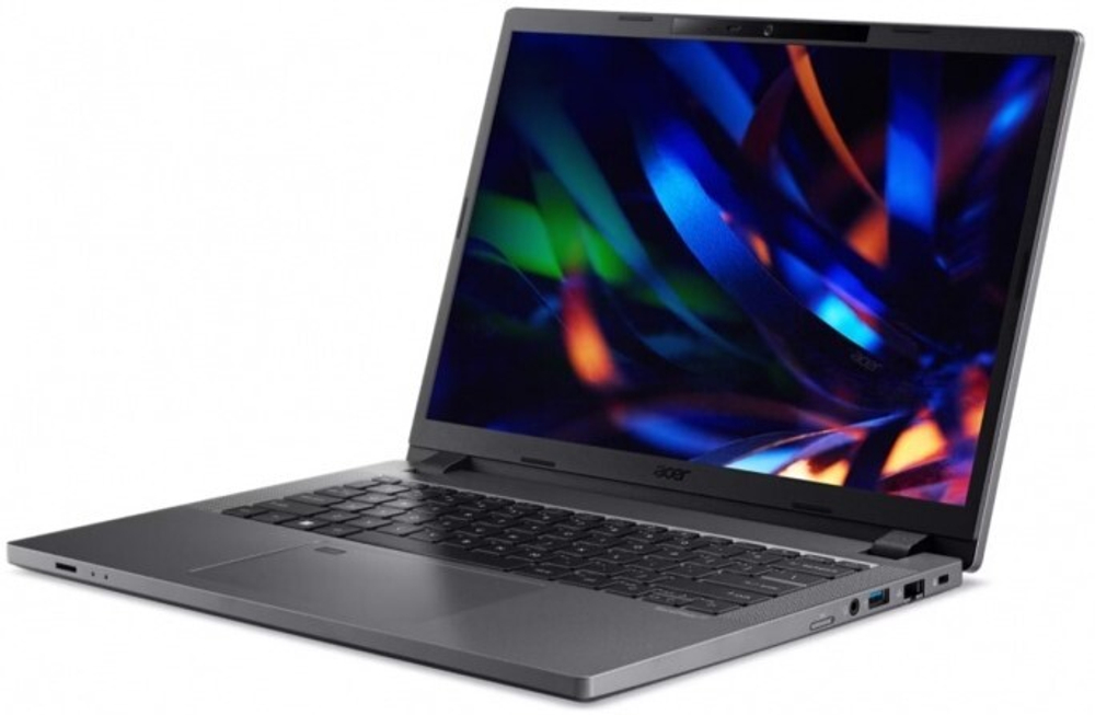 Ноутбук  Acer TravelMate TMP214-55-G2-597S 14 ", Core i5, 16 Гб RAM, 512 Гб SSD, Iris Xe Graphics, Серебристый