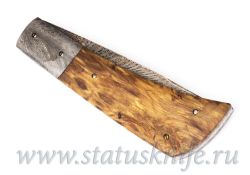 Нож Kevin Casey Damascus Tasmanianфотография - 9