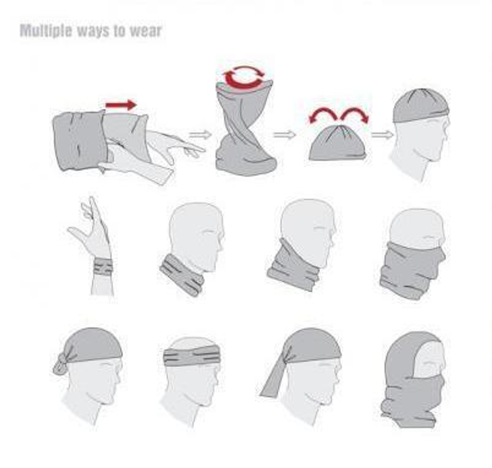 Бандана JahtiJakt Moose Brown (коричневый)