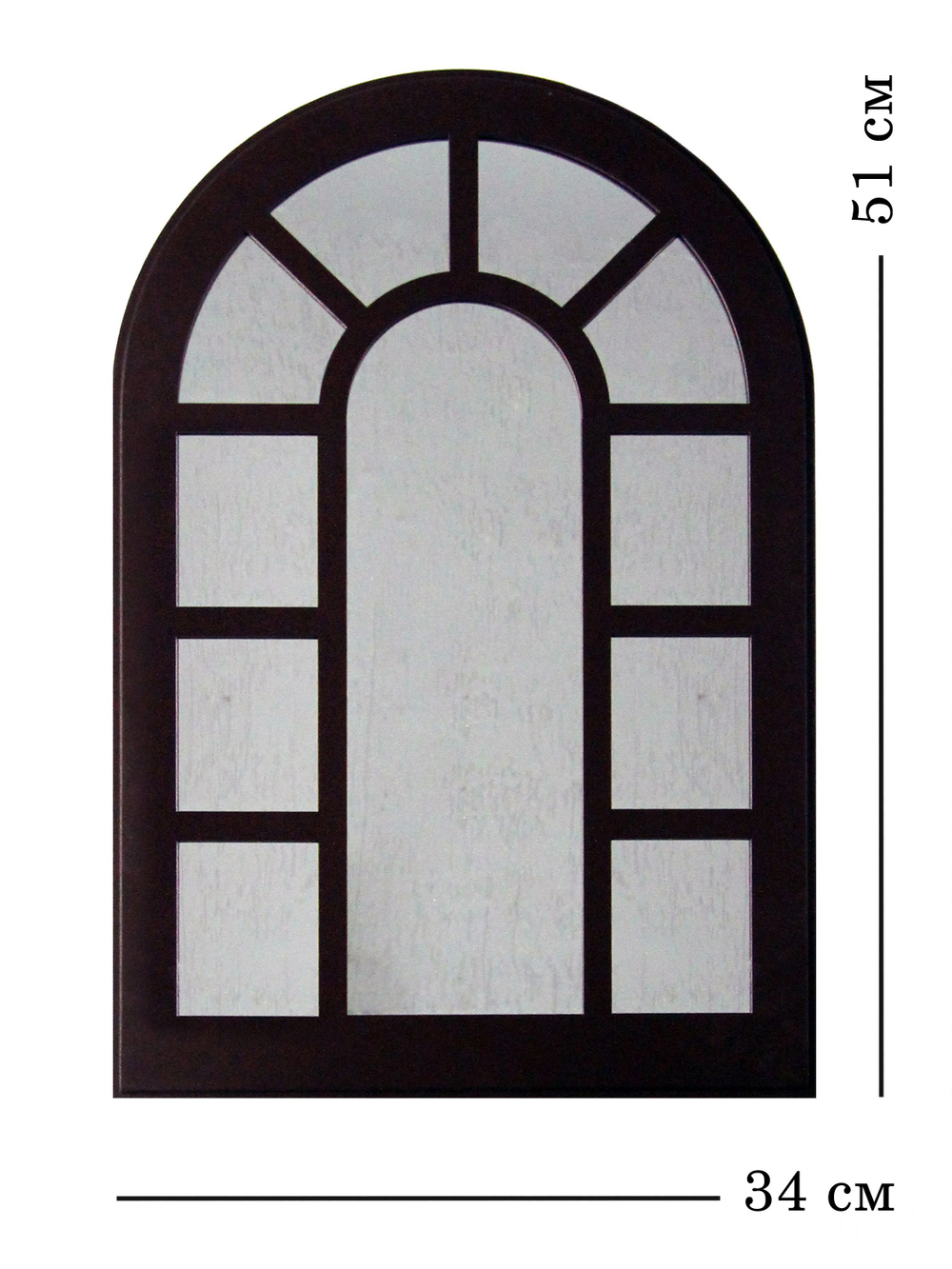 Зеркало интерьерное в стиле прованс 34*51 см