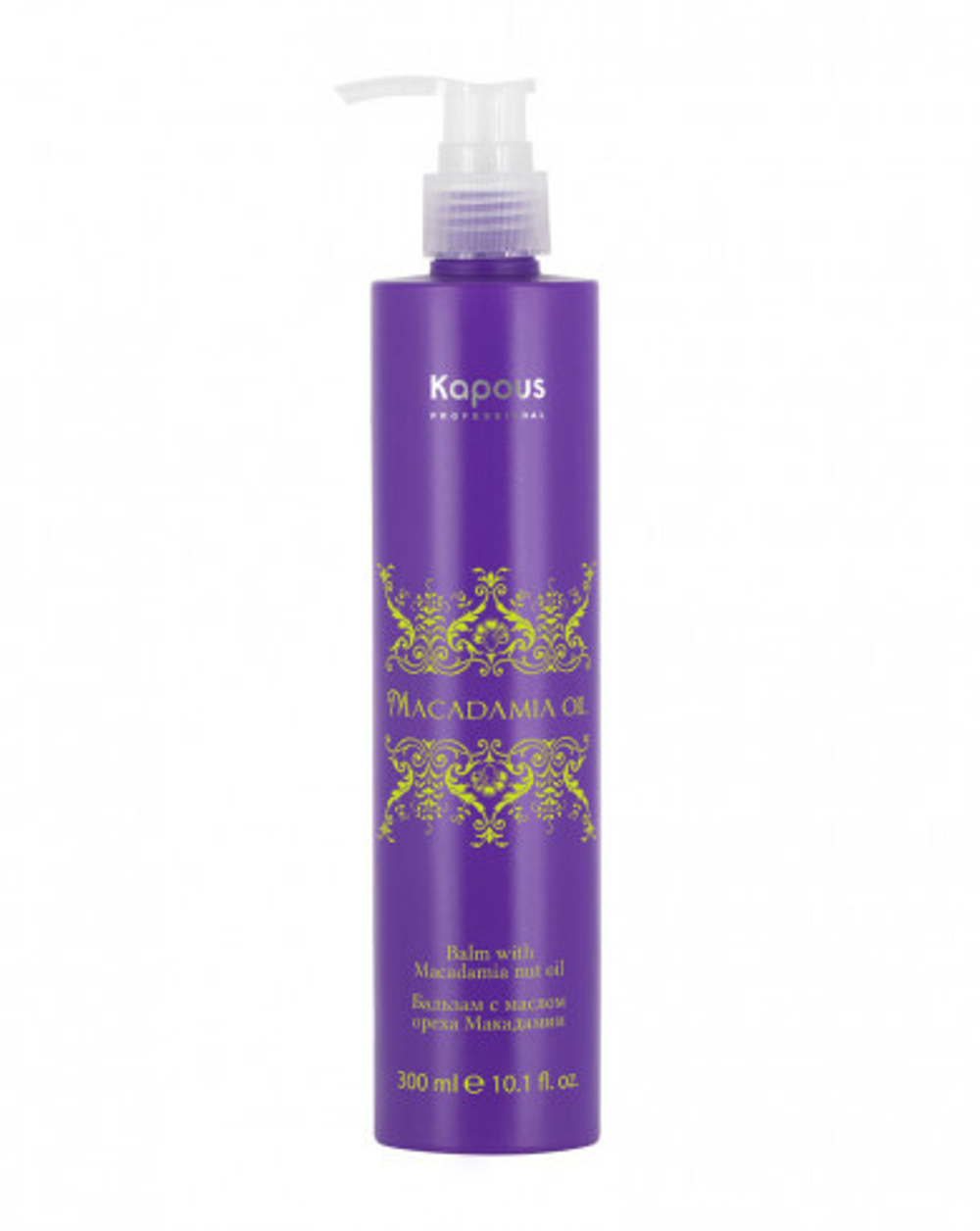 Kapous Professional Macadamia Oil Бальзам для волос, с маслом ореха макадамии, 300 мл