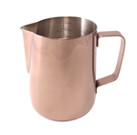 Молочник (питчер) 600 мл, с делениями нерж. Rose Gold, CGPro Steel