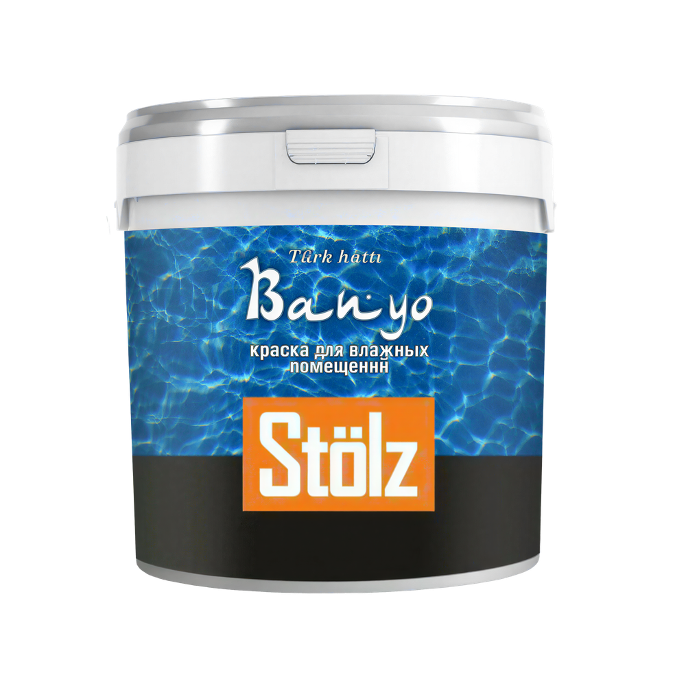 Banyo - забудьте про плесень! Матовая краска с силиконом для влажных помещений! | Stolz (Турция)