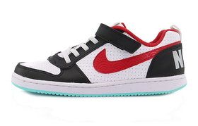 Детские кроссовки Nike Court Borough Low 'White Black Red' DQ5355-161