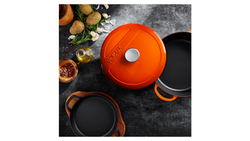 Кастрюля 28см Voeux Amusant оранжевая