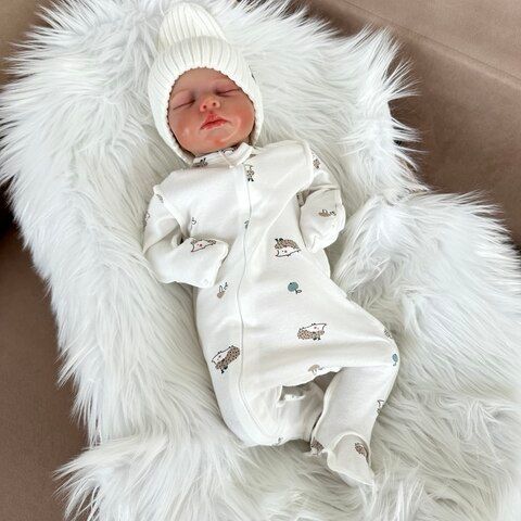 Комбинезон слип на молнии