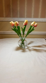 Искусственные цветы, желтые подсолнухи / Высота 44 см. 9 стебелей 9 бутонов/