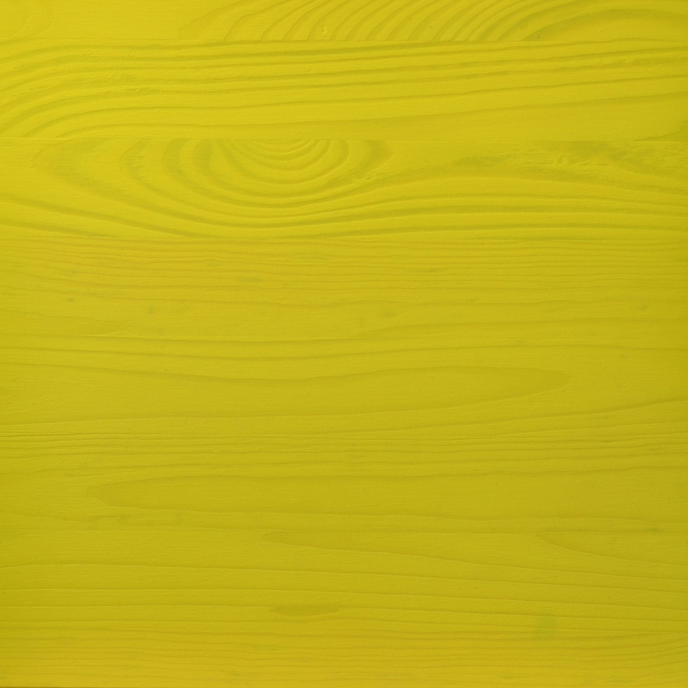 Табурет деревянный Одвар 33х33 см из массива сосны, желтый