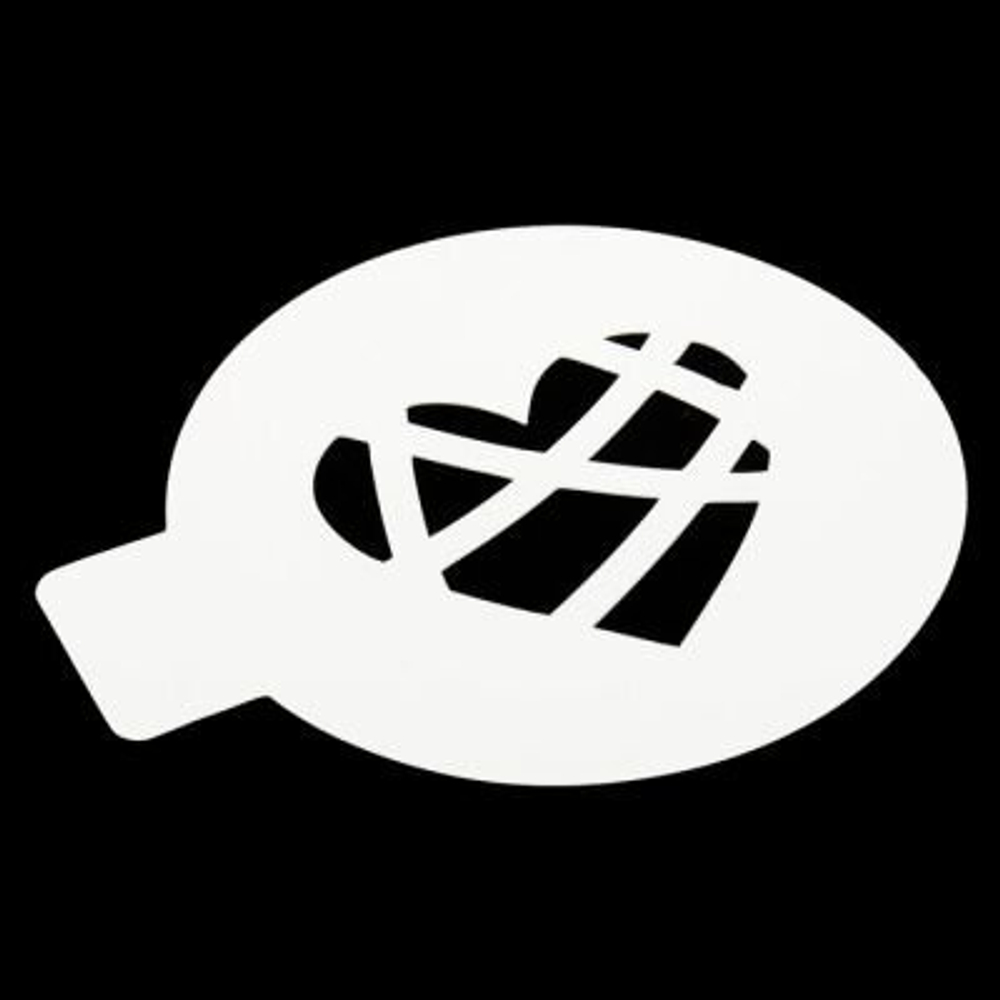 Трафарет кондитерский "Сердце" 100мм