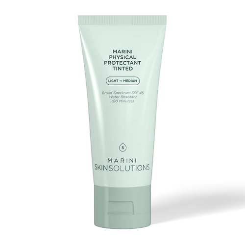 MARINI SKINSOLUTIONS PHYSICAL PROTECTANT TINTED SPF45 ( Light to Medium ) Солнцезащитный крем с тональным эффектом Medium с SPF 45, 57 гр