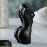Черное фигурное мыло Сима-Ленд Женское тело №1 6919723