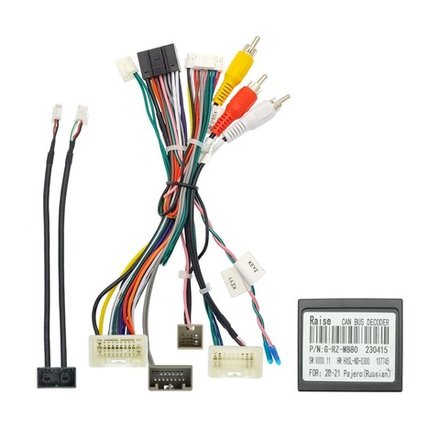 Магнитола Mitsubishi Pajero Sport 3 2020-2024, Montero Sport (прямоугольный климат, рамка 9) - Teyes LUX ONE ROUND монитор 12.3" 2K QLED на Android 10, CarPlay, 4G SIM-слот