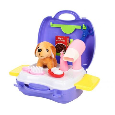 Набор стилиста д/животных в чемодане 24*10*22см (Играем вместе