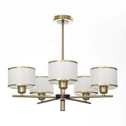 Citilux ALTON CL421253 Люстра на штанге с абажурами Бронза