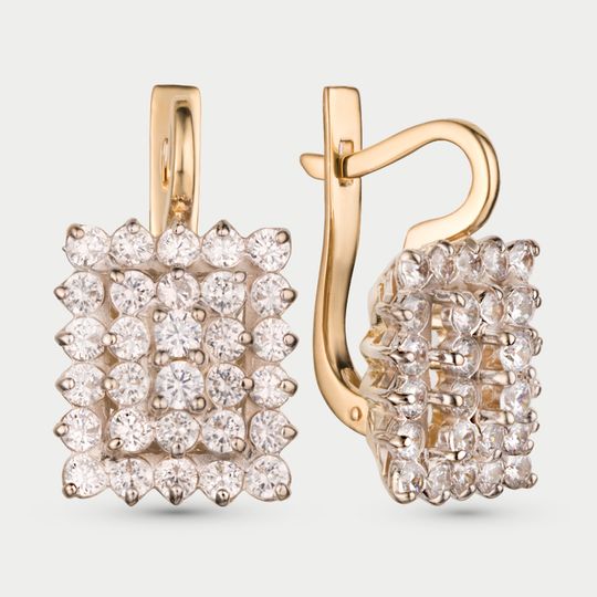 Серьги золотые