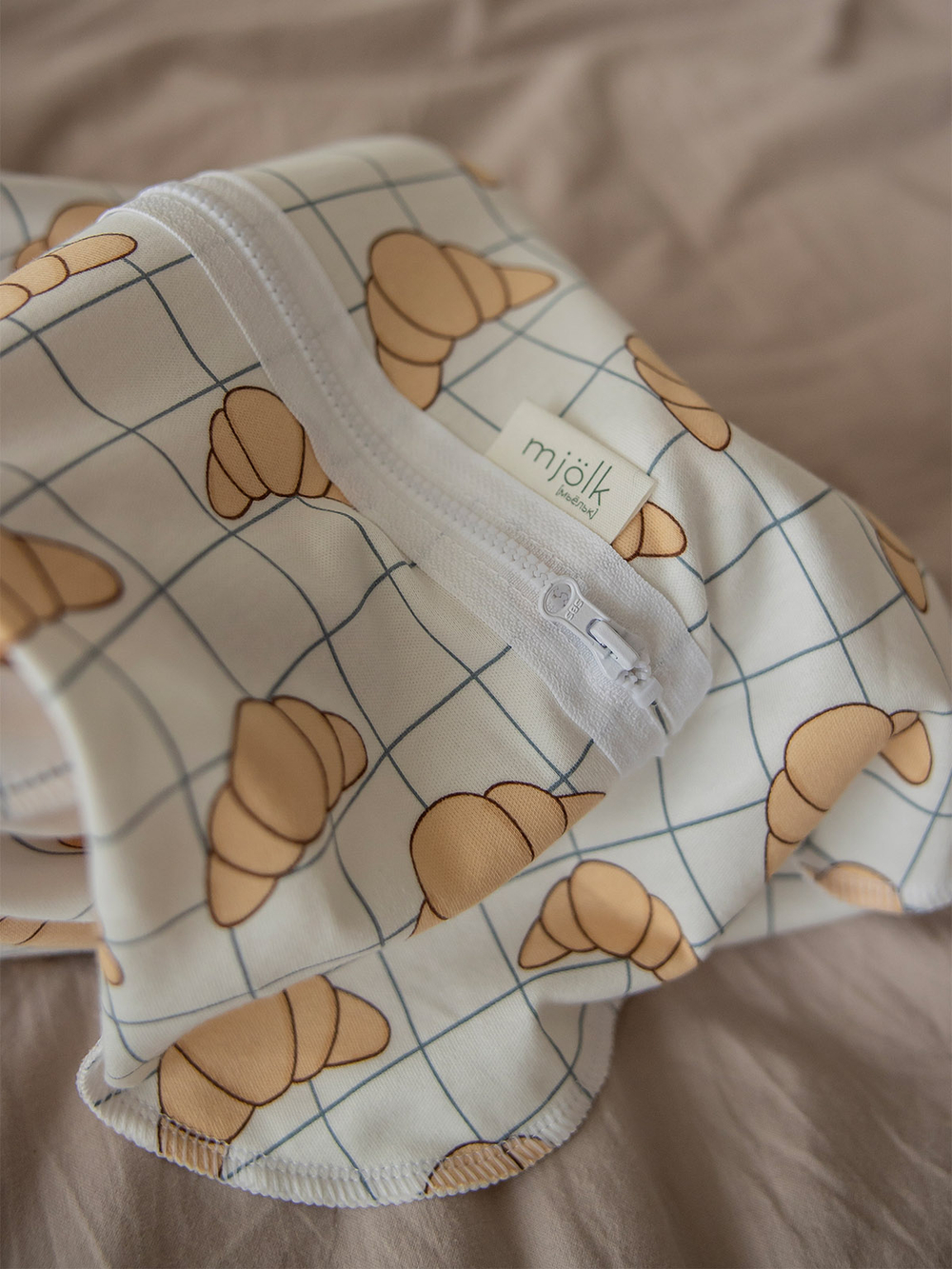 Пелёнка-кокон Mjölk Круассаны