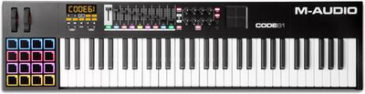 MIDI Контроллер M-Audio CODE 61 Black