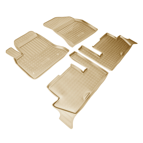 Ковры в салон Norplast/Unidec для Citroen C4 Picasso в кузове U (2007-), Бежевый, арт.NPA11-C14-180-B