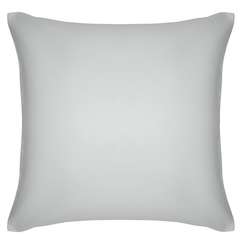 Набор из двух наволочек  из умягченного сатина серого цвета Essential 70х70 см