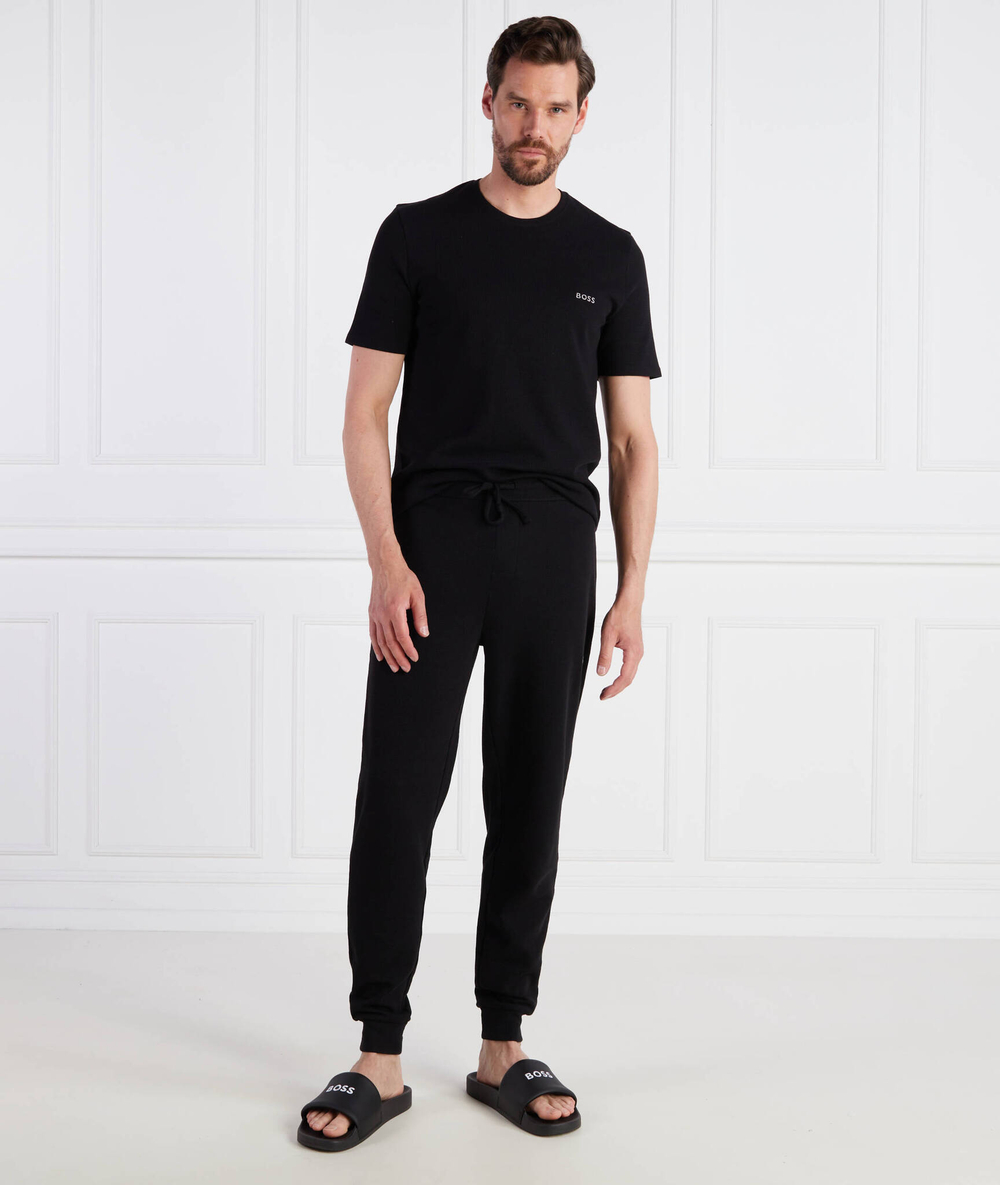 пижамные брюки waffle BOSS BLACK - черный(50486456)