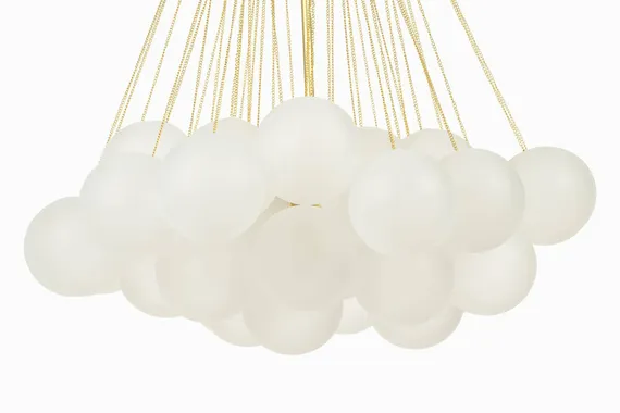 Люстра Hail Ø80х99 см, золото