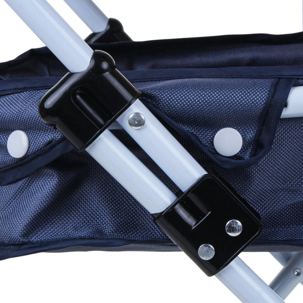 Коляска для кукол лежачая 33*57*65 см. пакет LM918-12