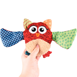 Flamingo Игрушка "Веселая сова", 16,5см, без звука