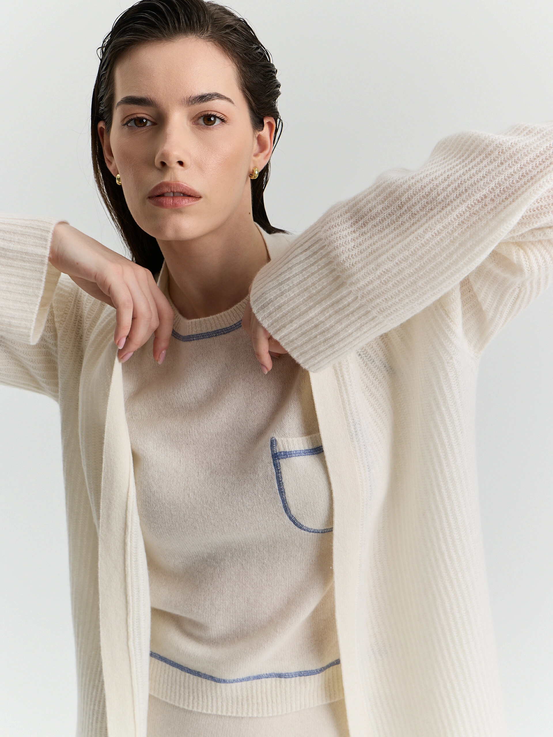 Кашемировая футболка