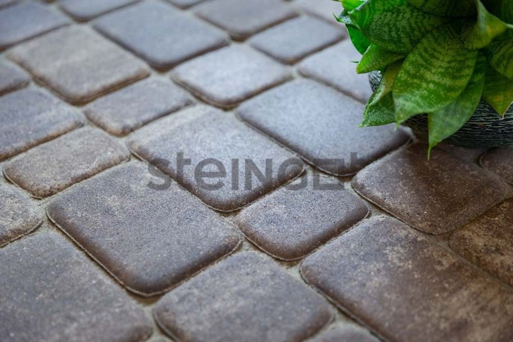 Тротуарная плитка Steingot Классика Штайн Браун толщина 60 мм