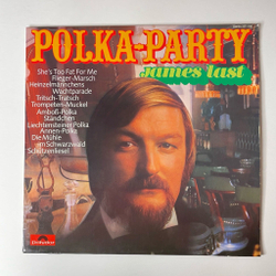Винтажная виниловая пластинка LP James Last Джеймс Ласт Polka Party (Germany 1971)