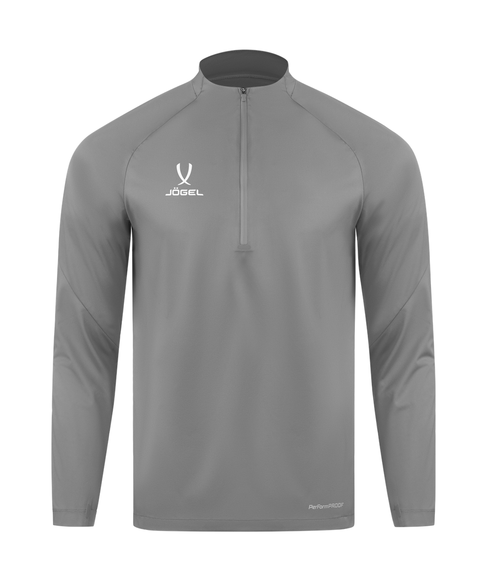 Джемпер ветрозащитный JÖGEL PREMIER PerFormPROOF 1/4 Zip Wind Top, серый