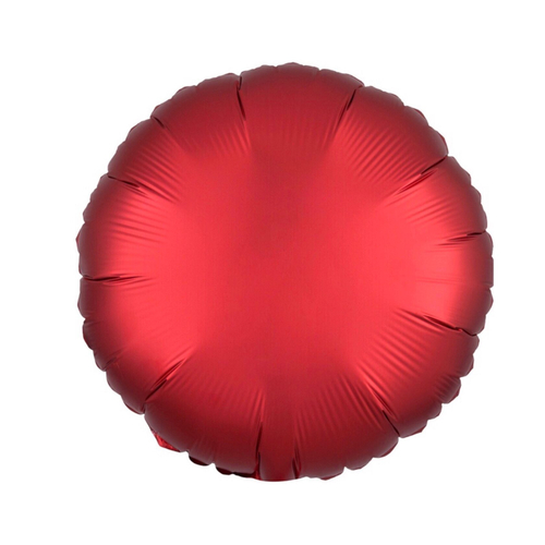 Шар круг 46 см Сатин Sangria