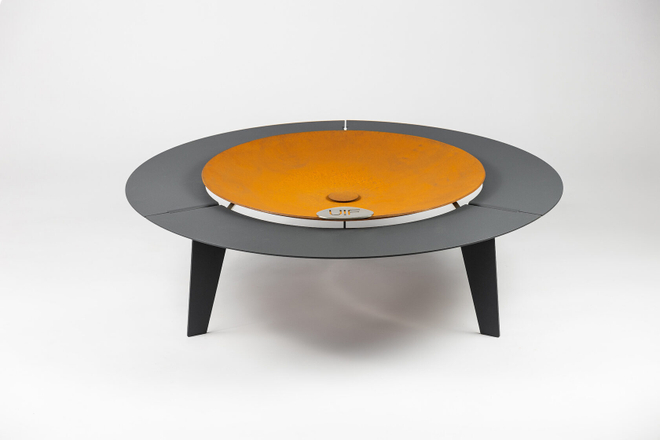 Чаша для костра Up!Flame STEEL CUP 850 UNIQ grey