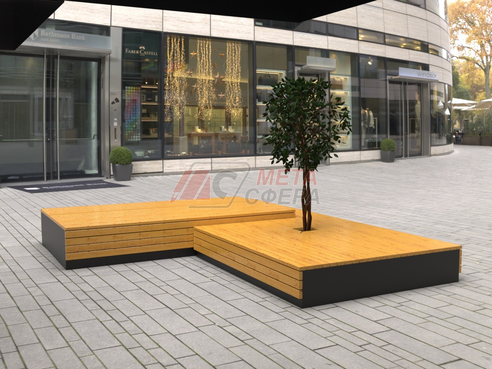 Скамья-подиум Open-Air