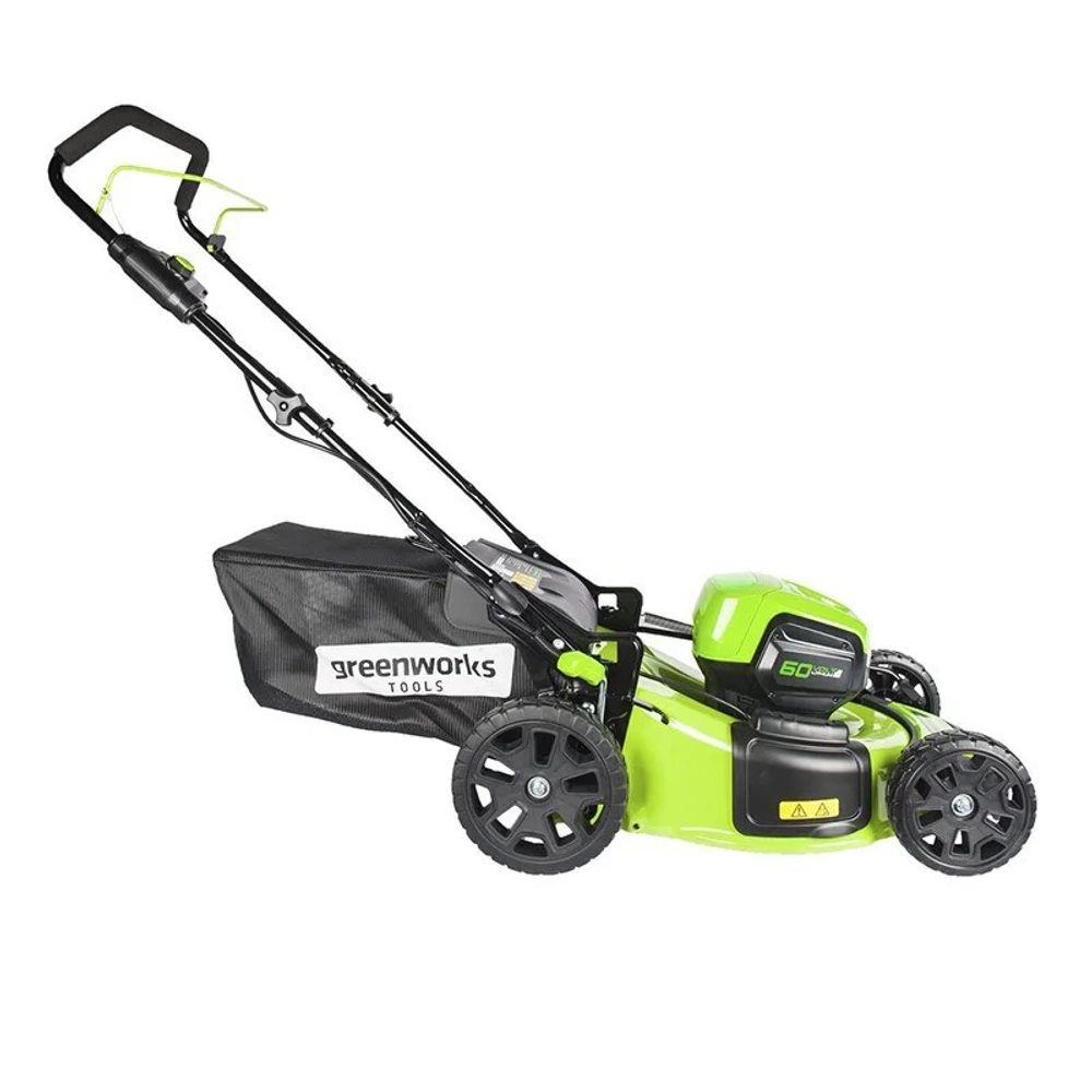 Аккумуляторная газонокосилка Greenworks GD60LM46SP 60V 60В самоходная (без АКБ и ЗУ) нож 46 см, 2502907