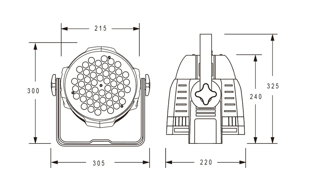 LEDPAR 543T/363T SI-047
