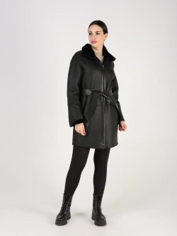 Дубленка зимняя шуба натуральная двухсторонняя