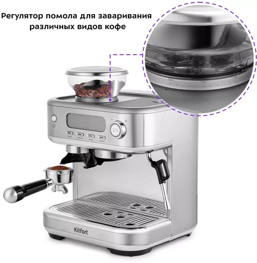 Кофеварка Kitfort KT-7113