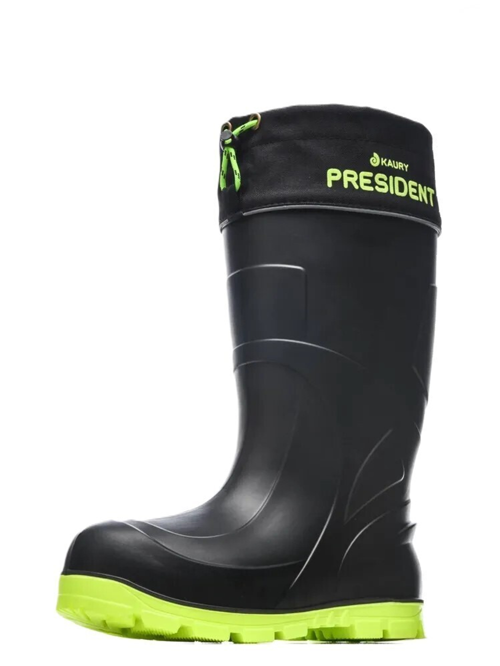 ЭВА "PRESIDENT" -65С(5-сл.гипоал.вклад) KAURY (Черно-зеленый)