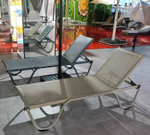 Шезлонг-лежак металлический Theumbrela Semsiye Evi Ankara, SM-02, 5102