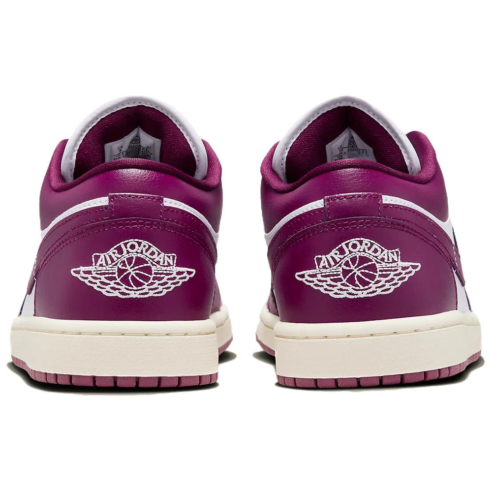 Jordan 1 Low Bordeaux Women's
